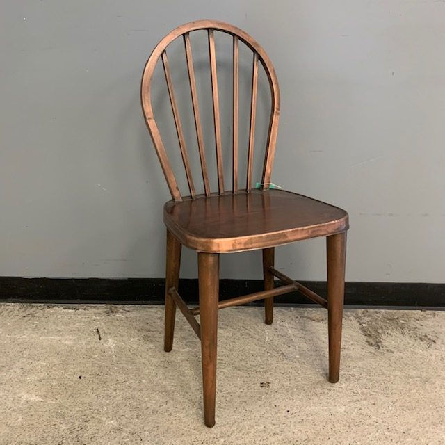 Iron Spindle Back Dining Chair