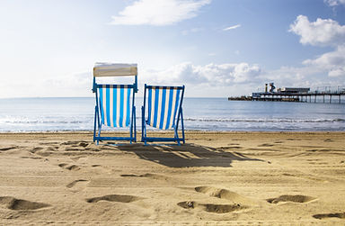 Deck Chairs on Sandown Beach on the Isle of Wight.jpg
