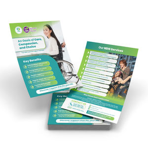 Brochure, Business Card and Flyers Ready-Print