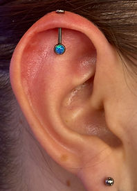 Lexy ear piercing