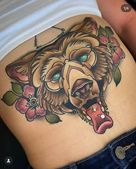 Hunter neotraditional bear