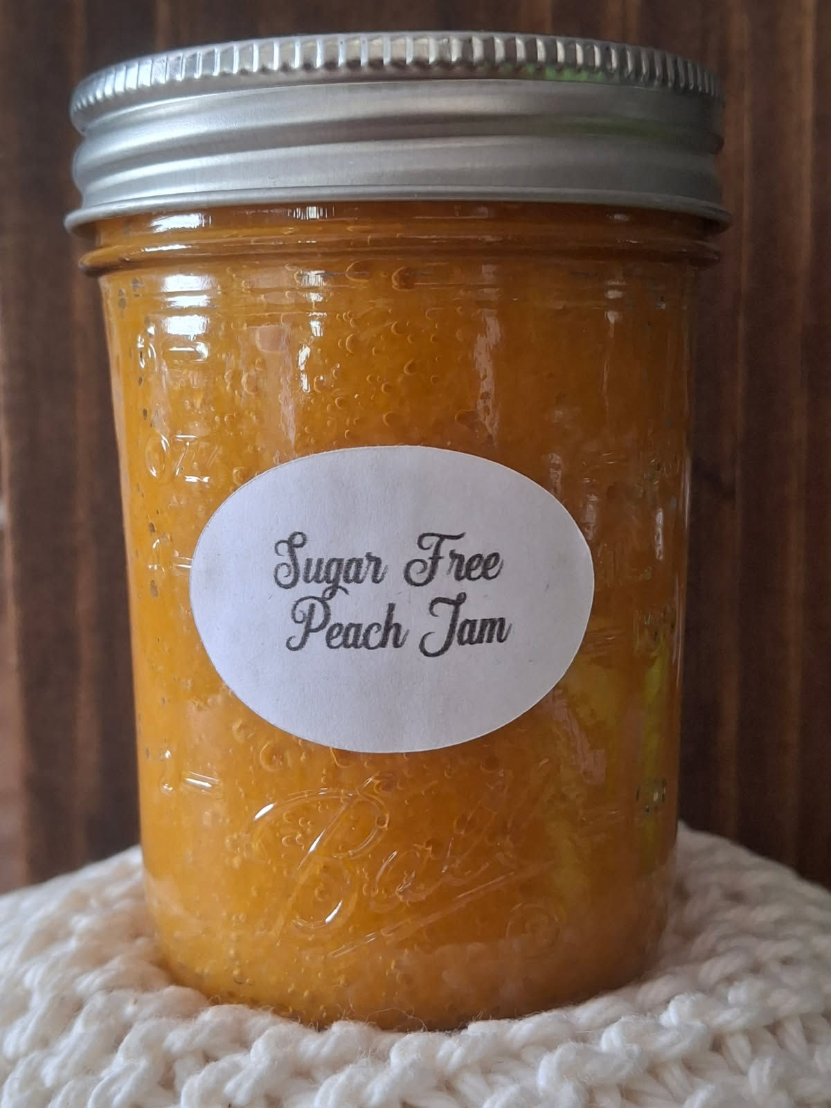 Sugar-Free Peach Jam