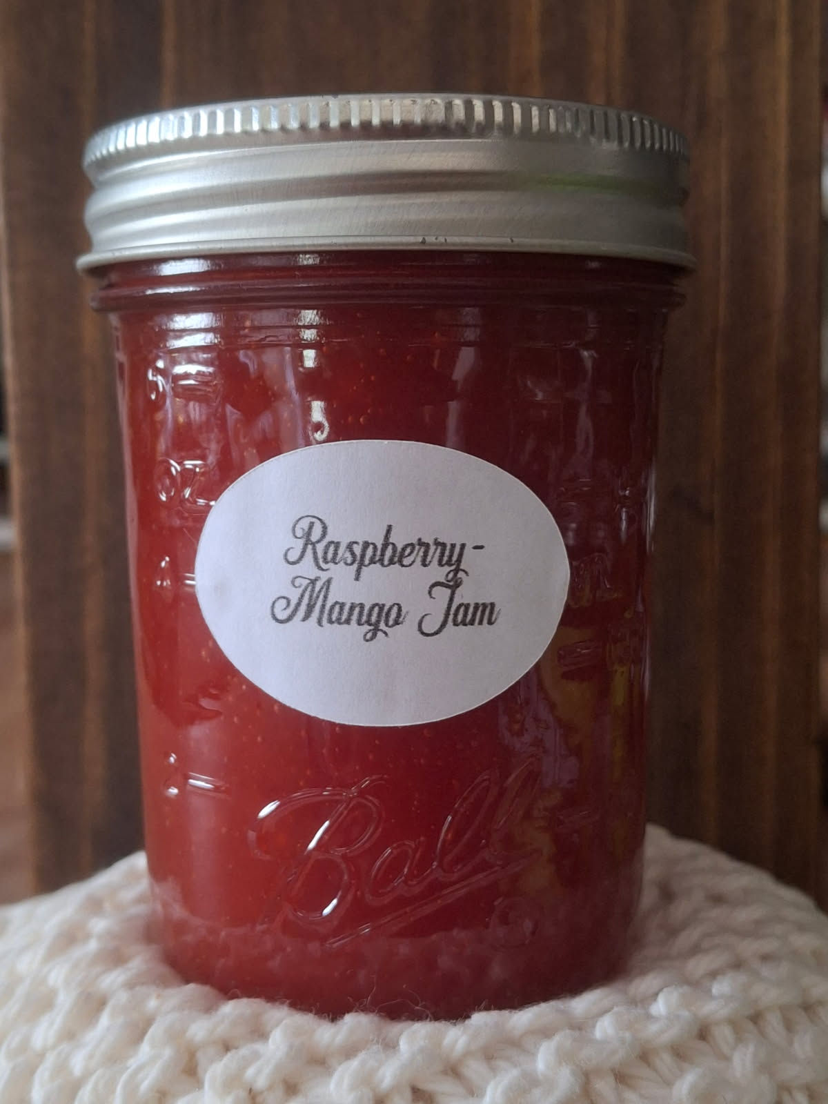 Raspberry-Mango Jam