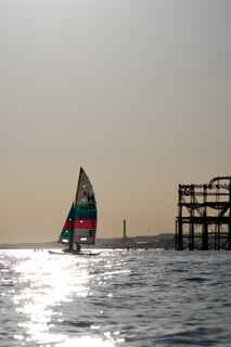 Eclipse sail, 12 August