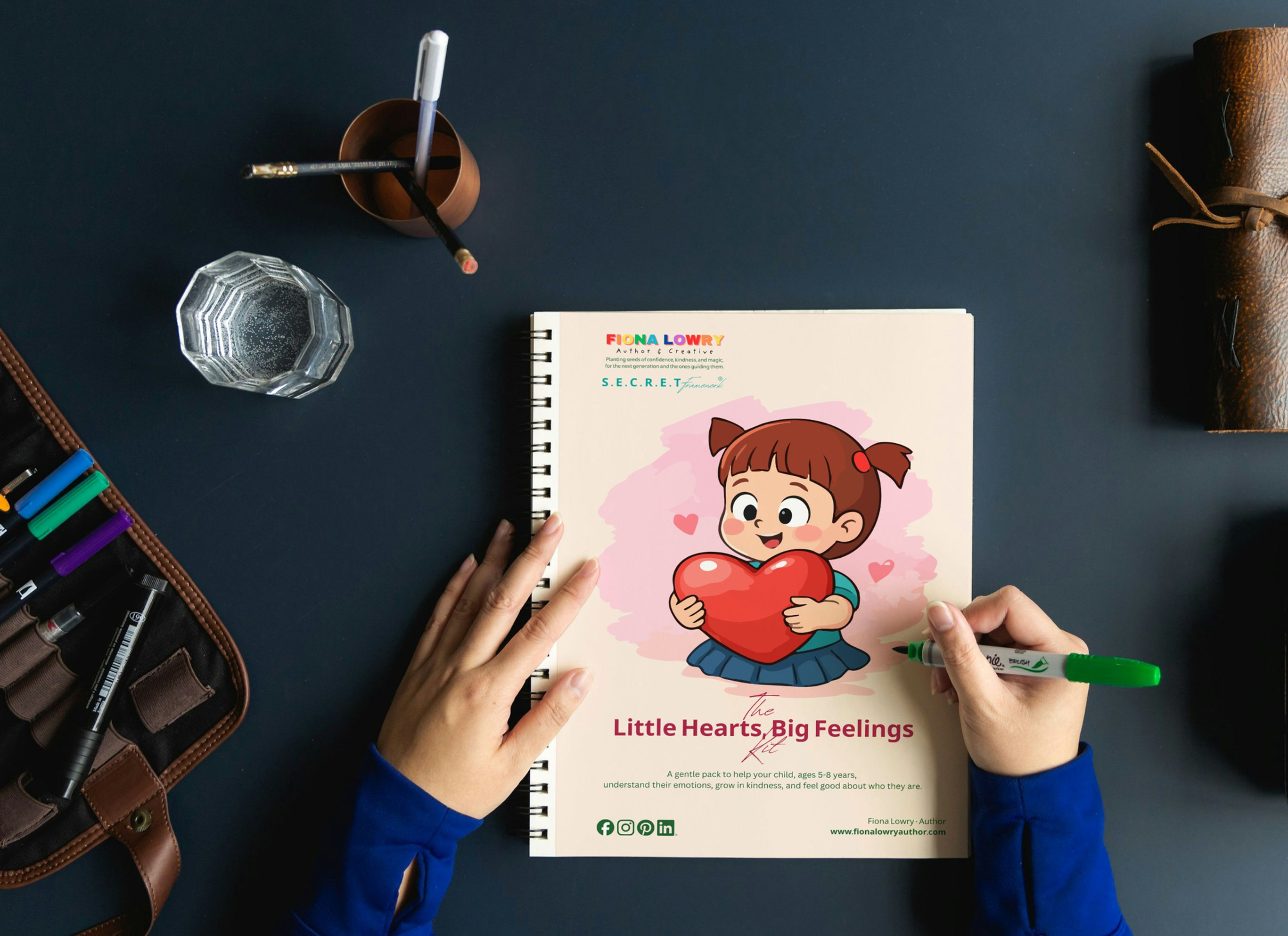 A5 Emotional Wellbeing Pack: Little Hearts, Big Feelings (Ages 5-8)