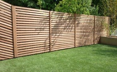 Semi-Privacy Horizontal Wood