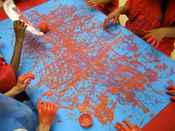 Action Painting!