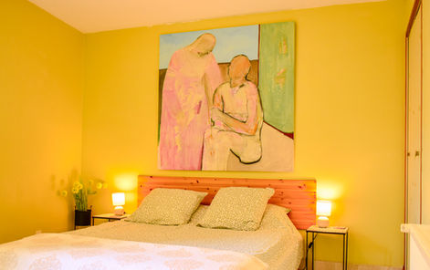 Lit double de la chambre Olivier