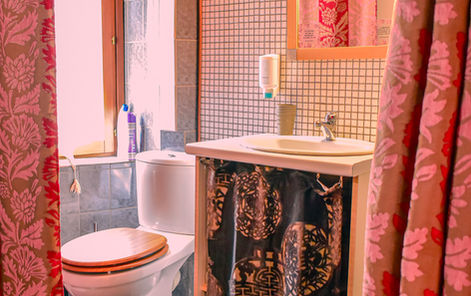 Salle de bain de la suite Passerelle.