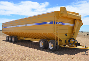 What are field bins and how do they help modern farmers in Australia?