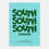Thumbnail: South, South + South London Print - Blue