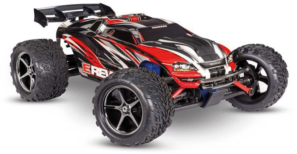Miniaturbild: TRAXXAS E-Revo 1/16 Monster-Truck RTR Brushed, mit Akku und USB-C Lader