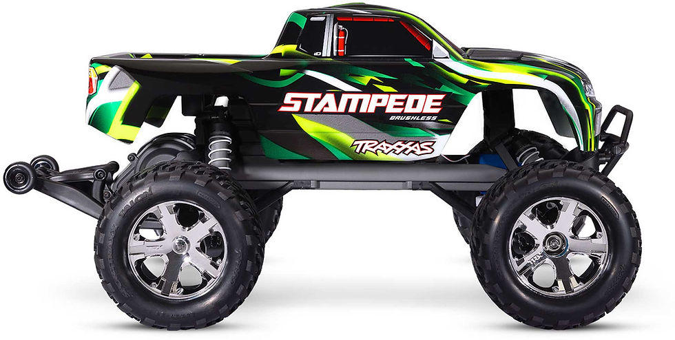 Miniaturbild: TRAXXAS Stampede 1/10 2WD Monster-Truck RTR BL-2S Brushless, Mit Akku/Lader