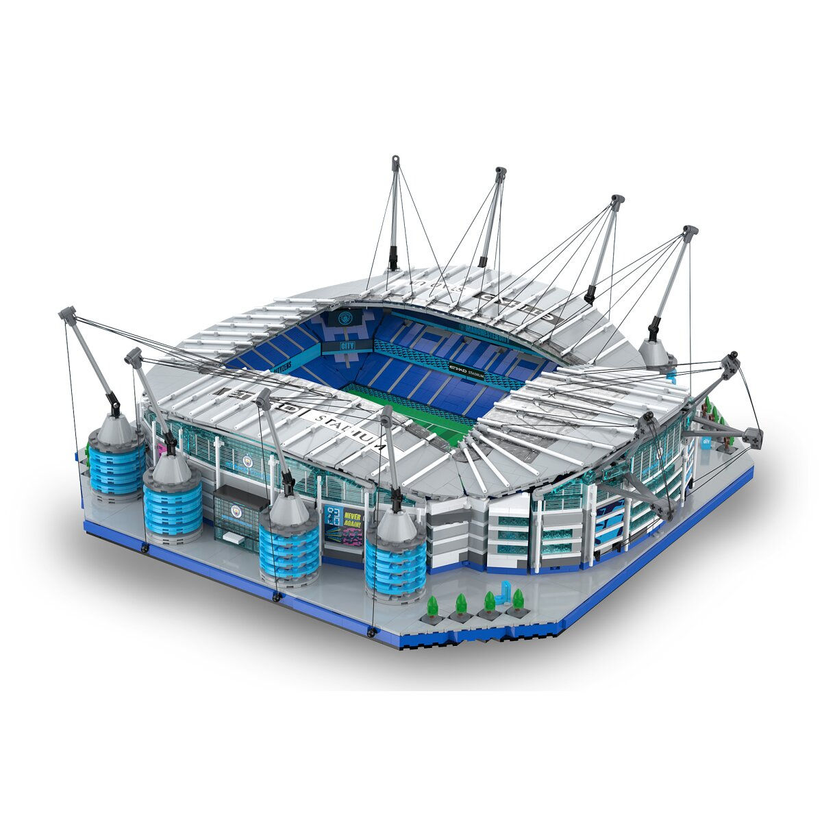 CaDA Etihad Stadion Manchester City FC 1:400 Bricks