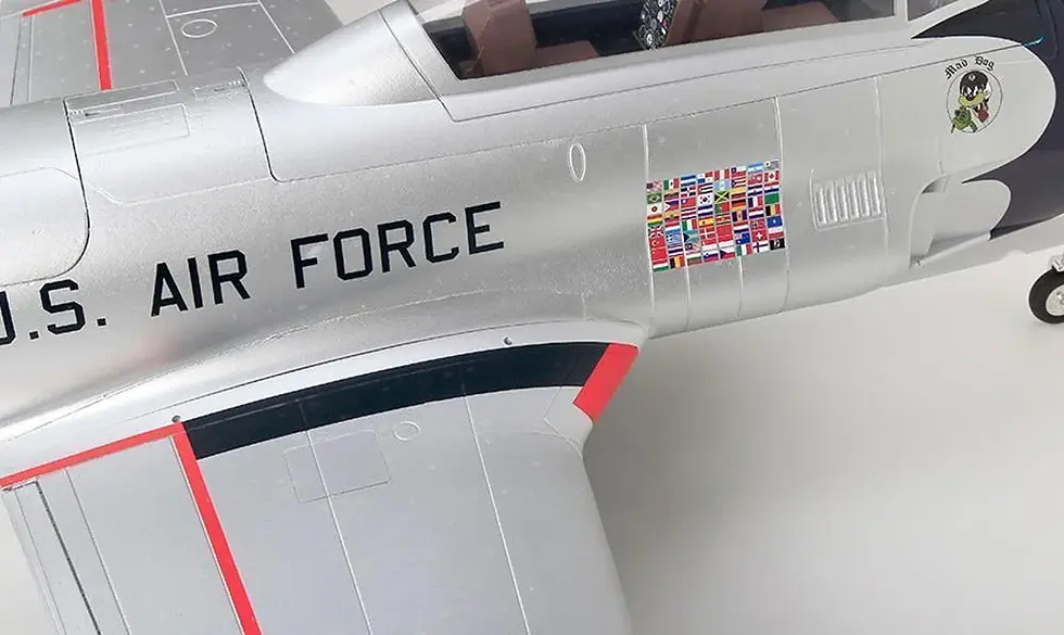 Miniaturbild: HSD T-33 Shooting Star Yellow Ribbon 120mm EPO 2018mm PNP