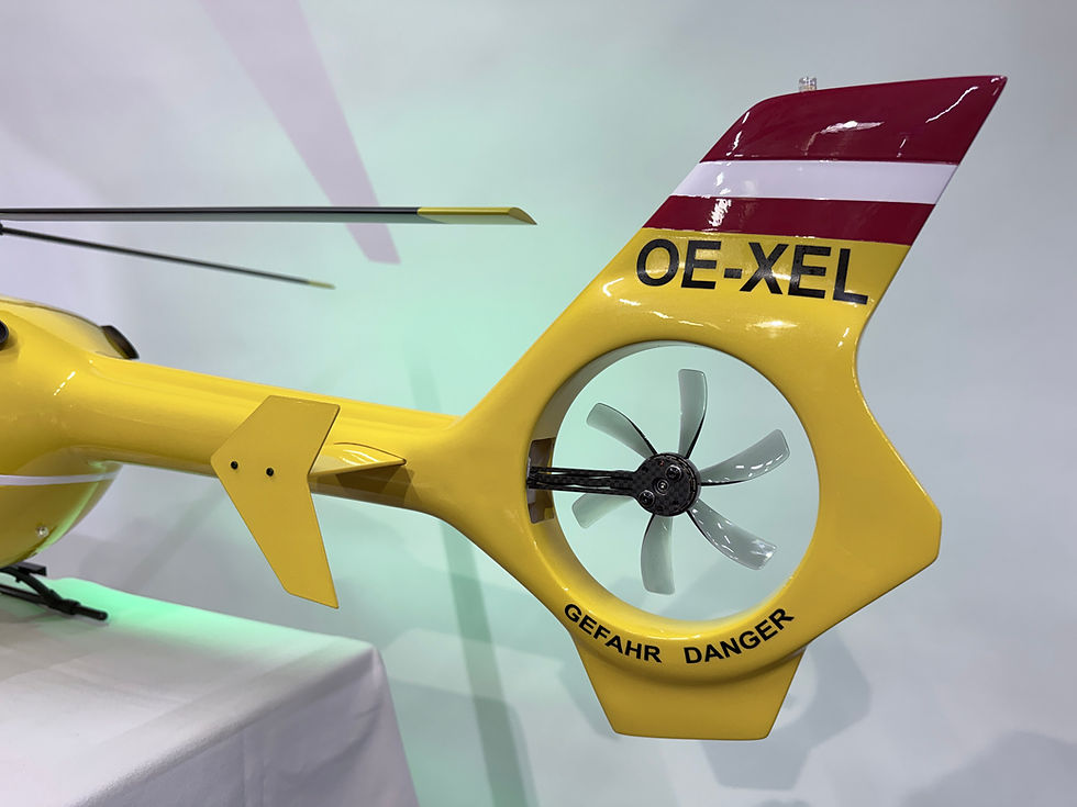 Miniaturbild: FlishRC Hubschrauber EC-135 500 RTF Gelb im ÖAMTC Design