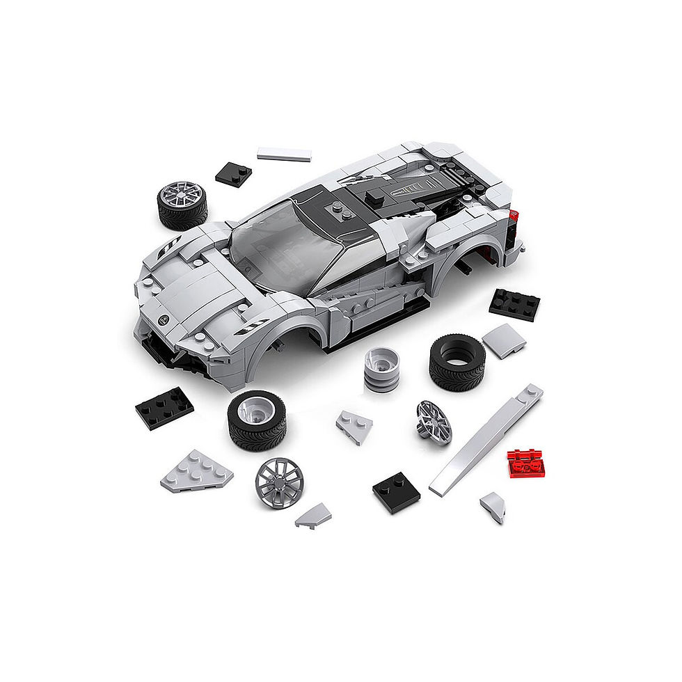 Miniaturbild: CaDA Lotus Evija 1:18 grau 2.4GHz Bricks