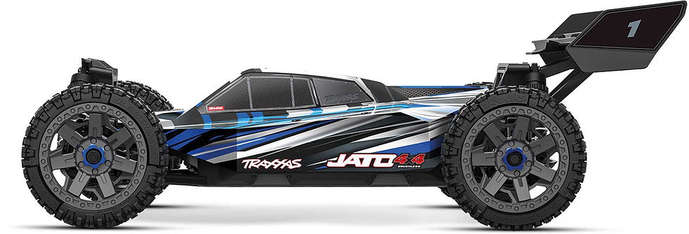 Miniaturbild: TRAXXAS JATO 4x4 BL-2S Brushless RTR nP825 HD-Teile mit 2827X Akku + 2920 Lader