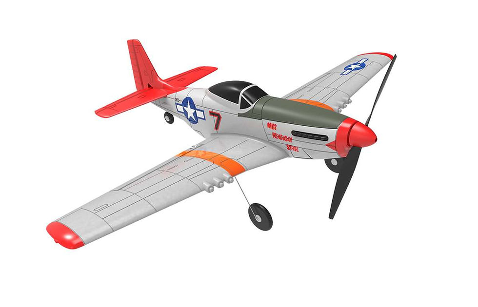 Miniaturbild: Mustang P-51D Elektromotor RTF inkl. 6-Achs-Fluglagenstabilisierung