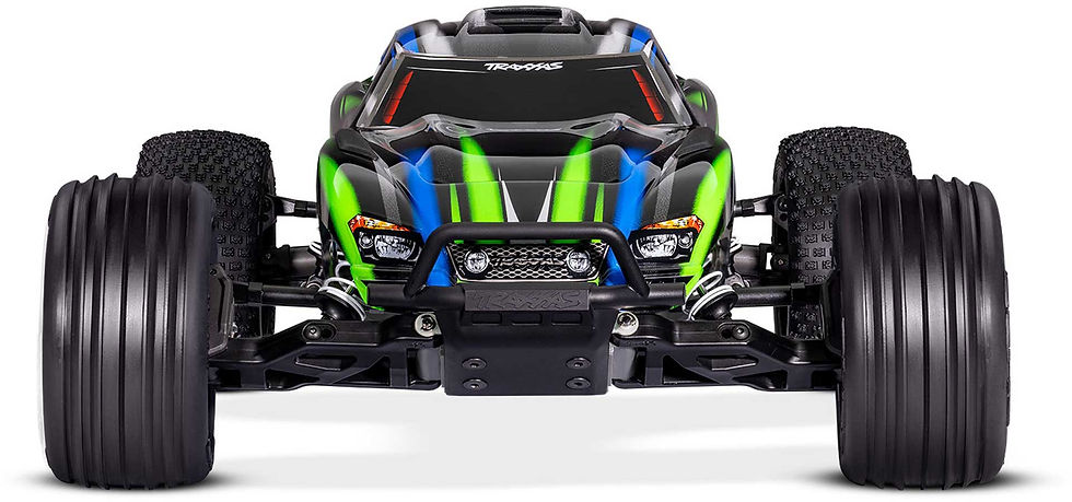 Miniaturbild: TRAXXAS Rustler 2WD, RTR BL-2S Brushless, HD mit 2827X Akku + 2920 Lader