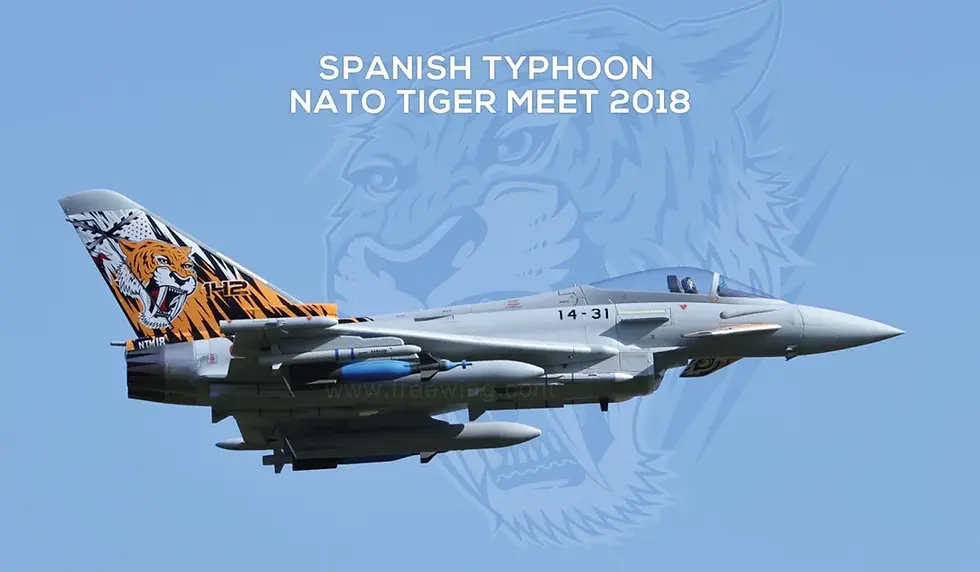 Miniaturbild: Freewing Eurofighter Typhoon Tiger Meet EPO 1030mm Ultra Performance 8s PNP