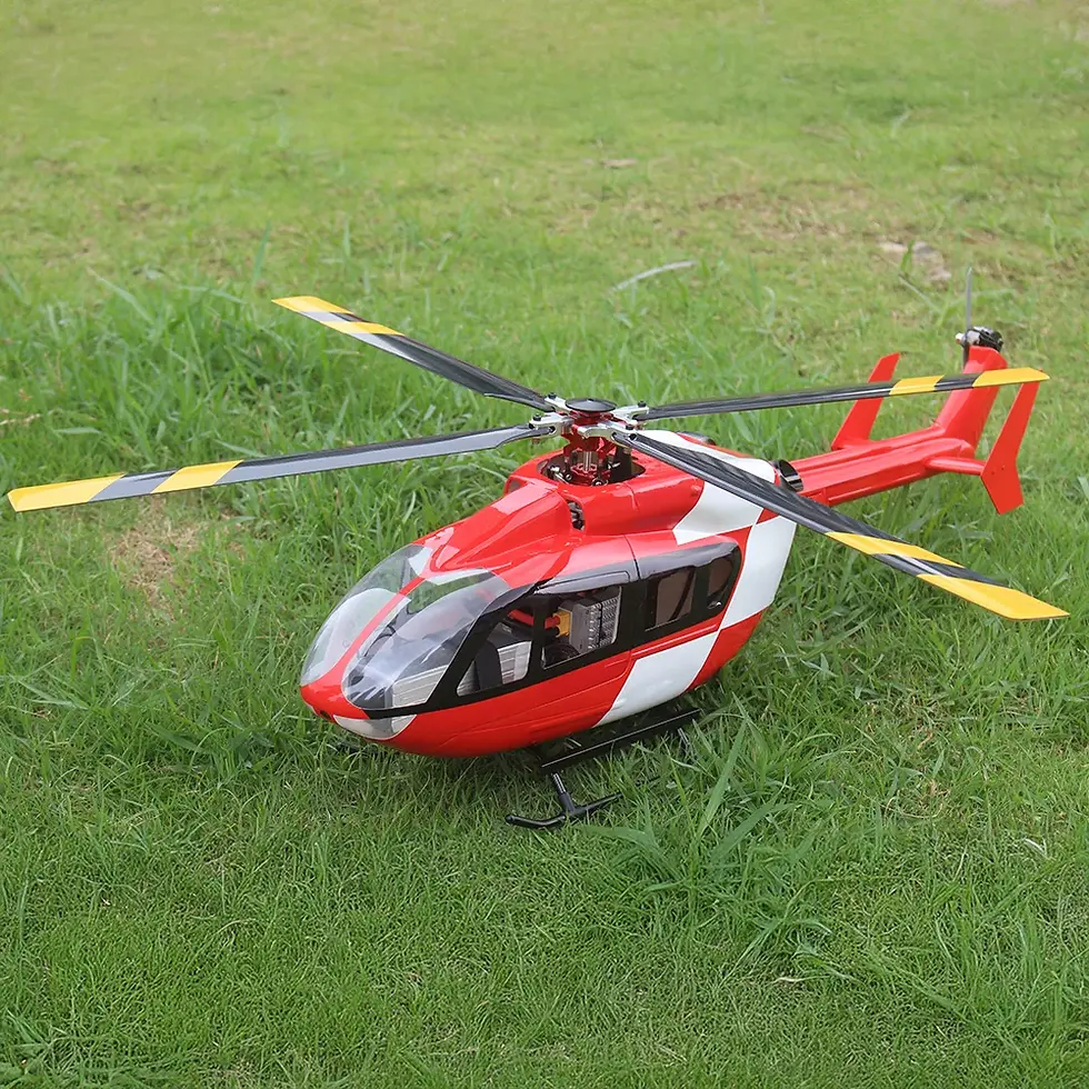 Miniaturbild: FlishRC Hubschrauber EC-145 450 Rot-1 GPS 755mm RTF