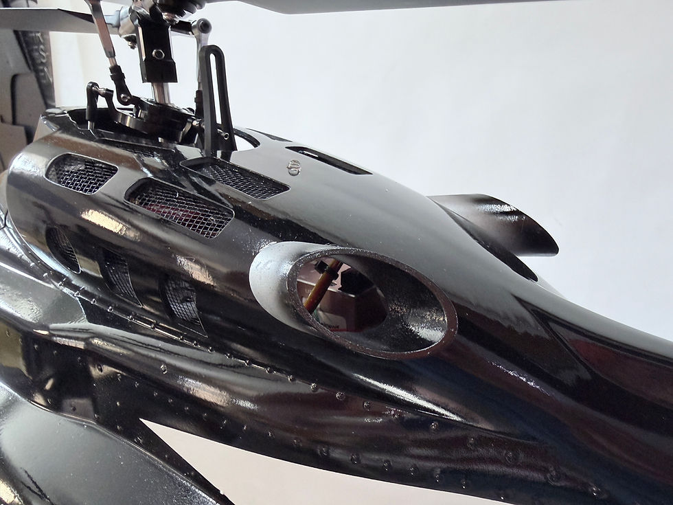Miniaturbild: FlishRC Hubschrauber Airwolf V2  PRO 500 GPS 980mm RTF