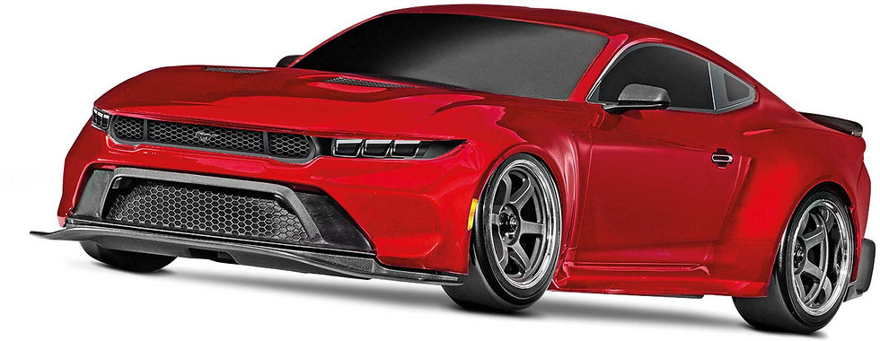 Miniaturbild: TRAXXAS 4-TEC Ford Mustang 1/10 Drift RTR Brushed, ohne Akku und Ladegerät