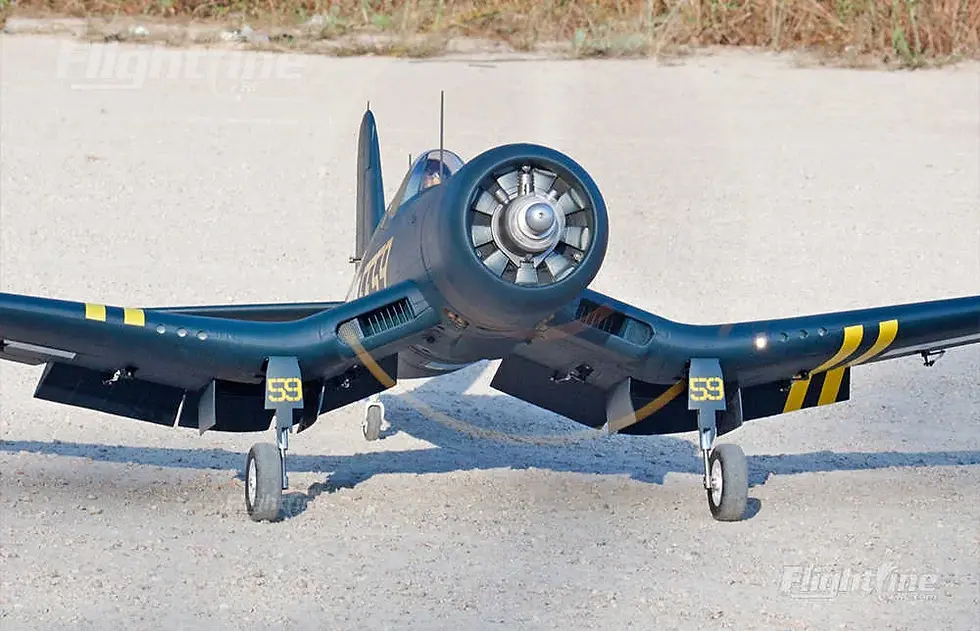Miniaturbild: Freewing Flightline F4U-1A Corsair Bubble Top EPO 1600mm PNP