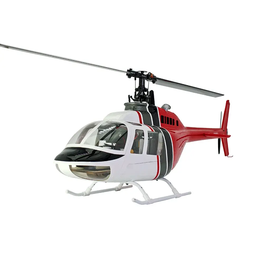 FlishRC Hubschrauber Bell 206 Jet Ranger Fire 450 GPS 720mm RTF