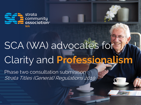 SCA (WA) Advocates for Clarity and Professionalism