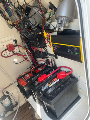 Marine electrical repair