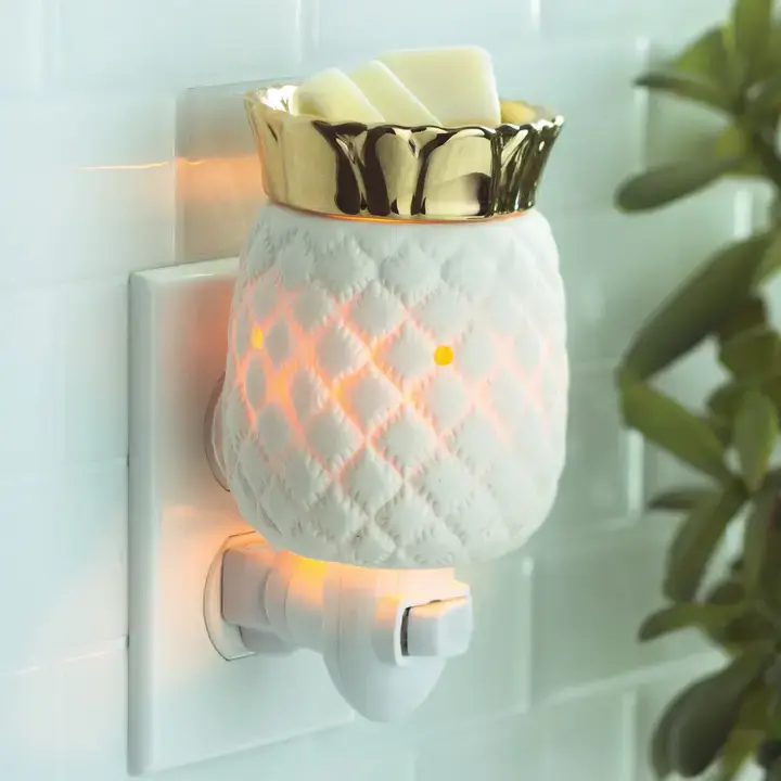 Electric mini plug in warmer - Pineapple