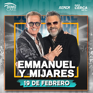 Emmanuel y Mijares en Domo Care