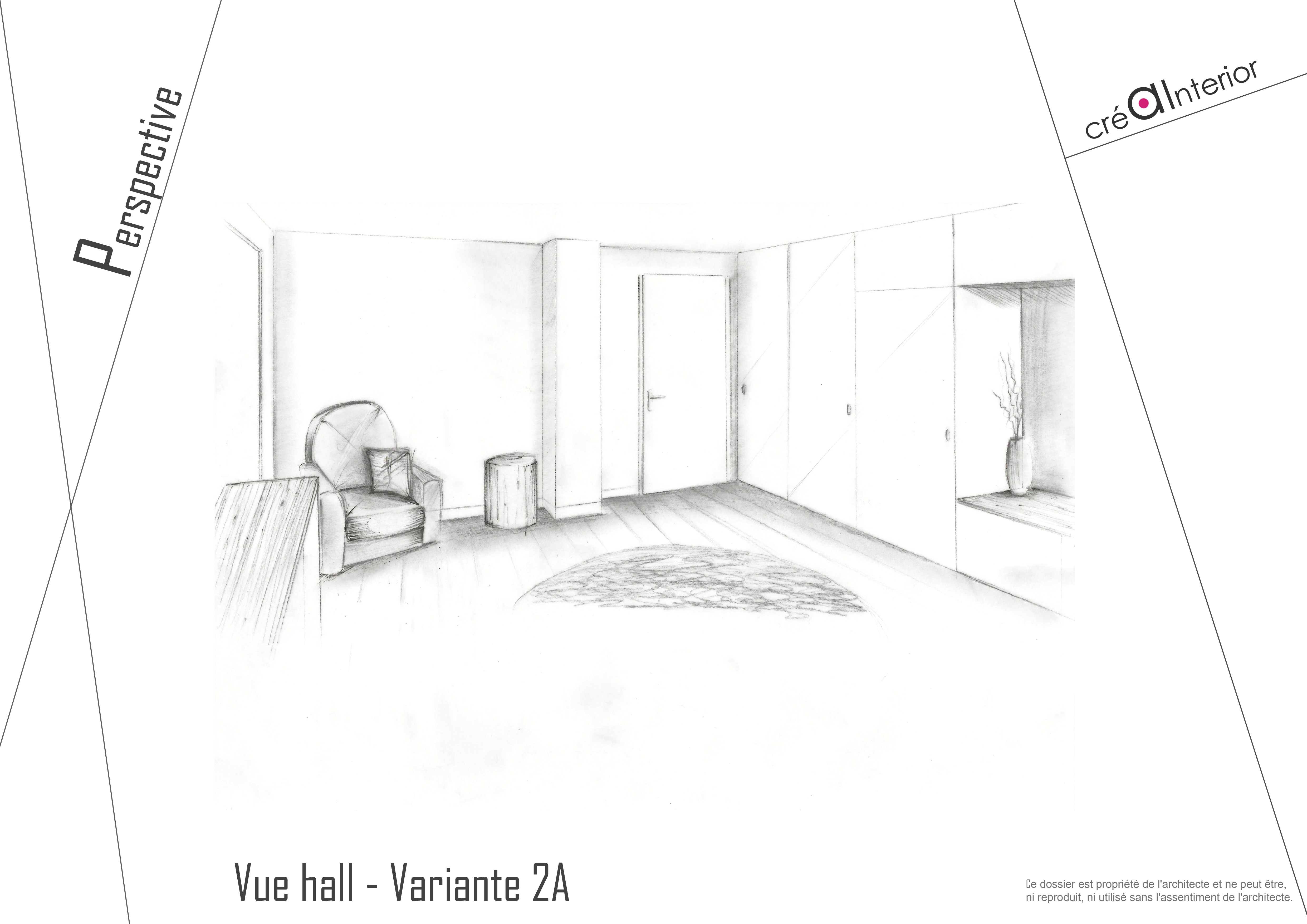 Projet hall d'entrée