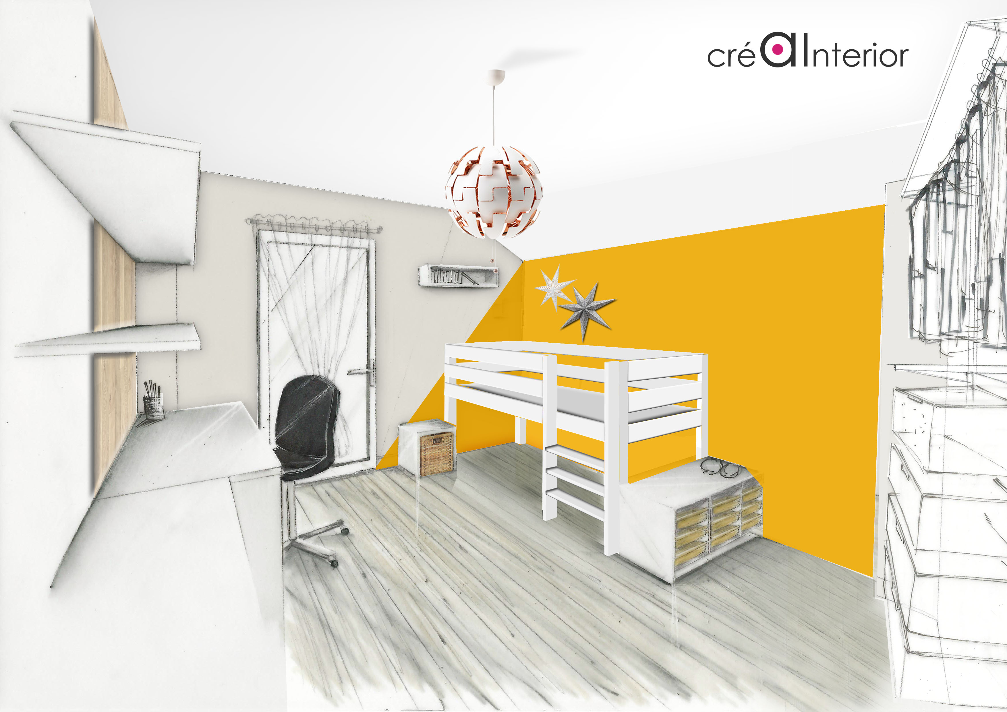 Vue chambre enfant