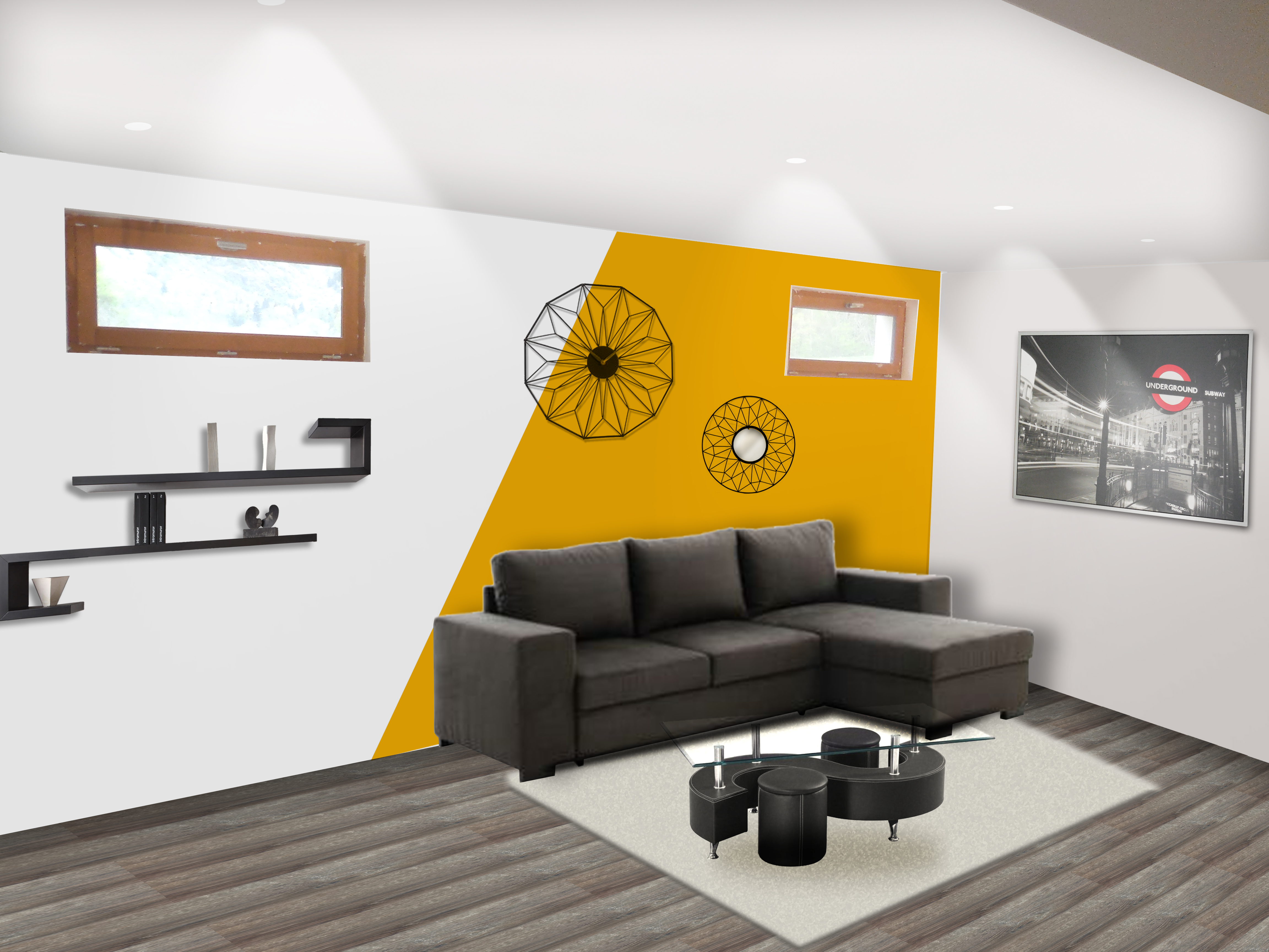 Vue salon