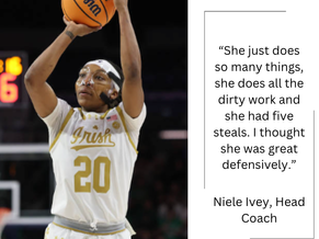 Notre Dame Annihilates Stanford in Historic 49-Point Beatdown – Olivia Miles Shines as Future WNBA Star!