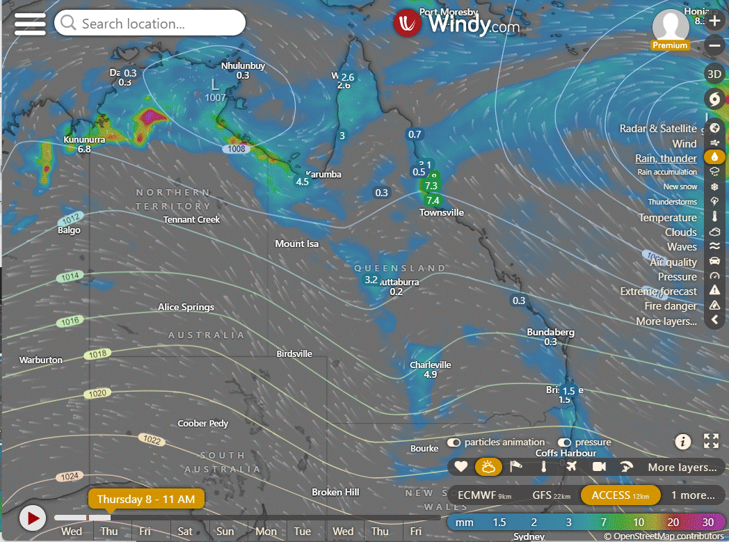 Morning Weather February 8 Wally's Weather Australia