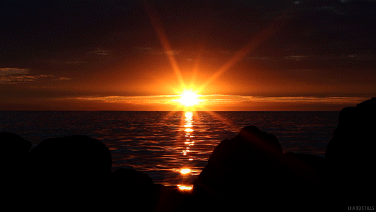 couché soleil mer.gif