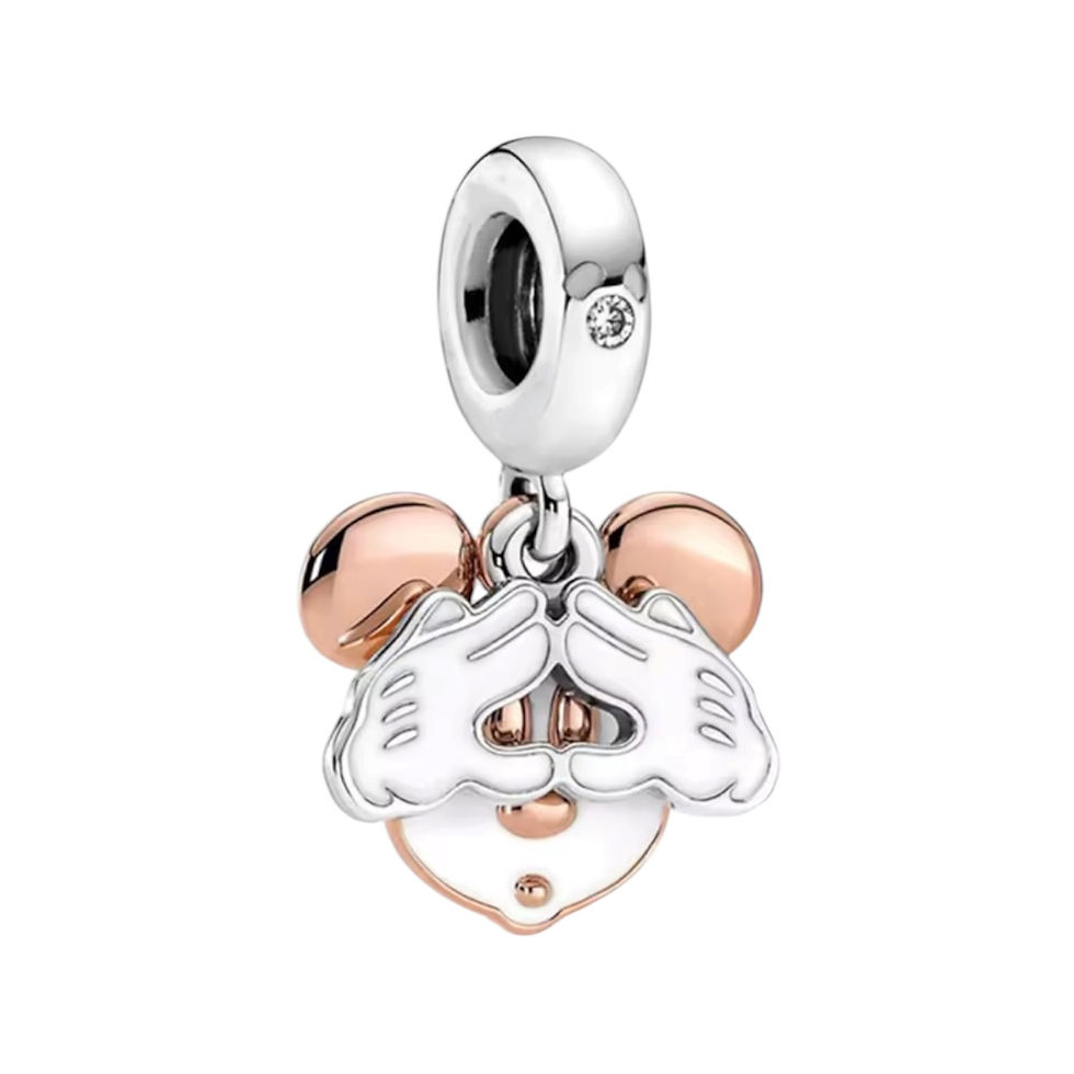 Miniatura: Berloque Mickey Rose - Banhado
