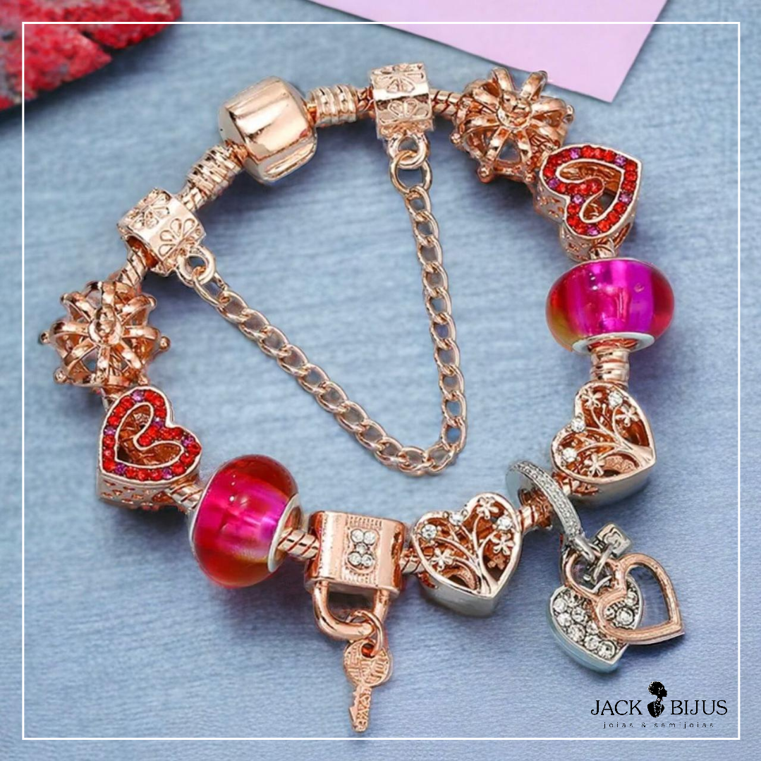 Pulseira Completa Rose Gold
