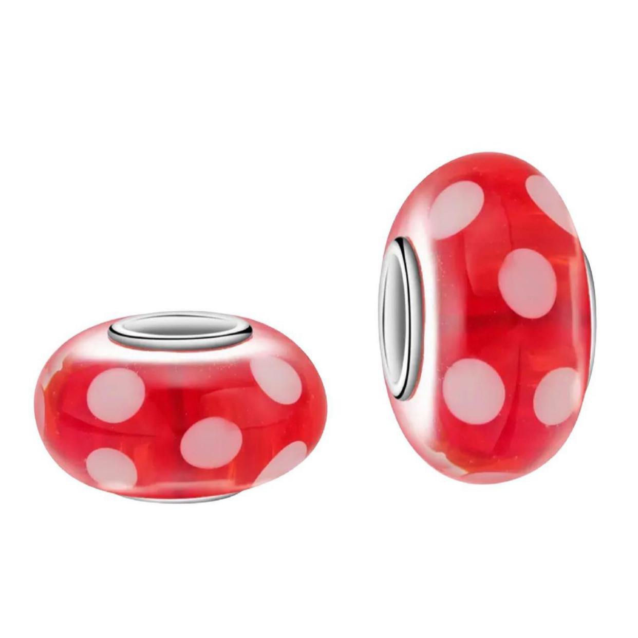 Murano Vermelho Poá  - Banhado