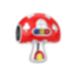 Berloque Cogumelo Alice - Aço