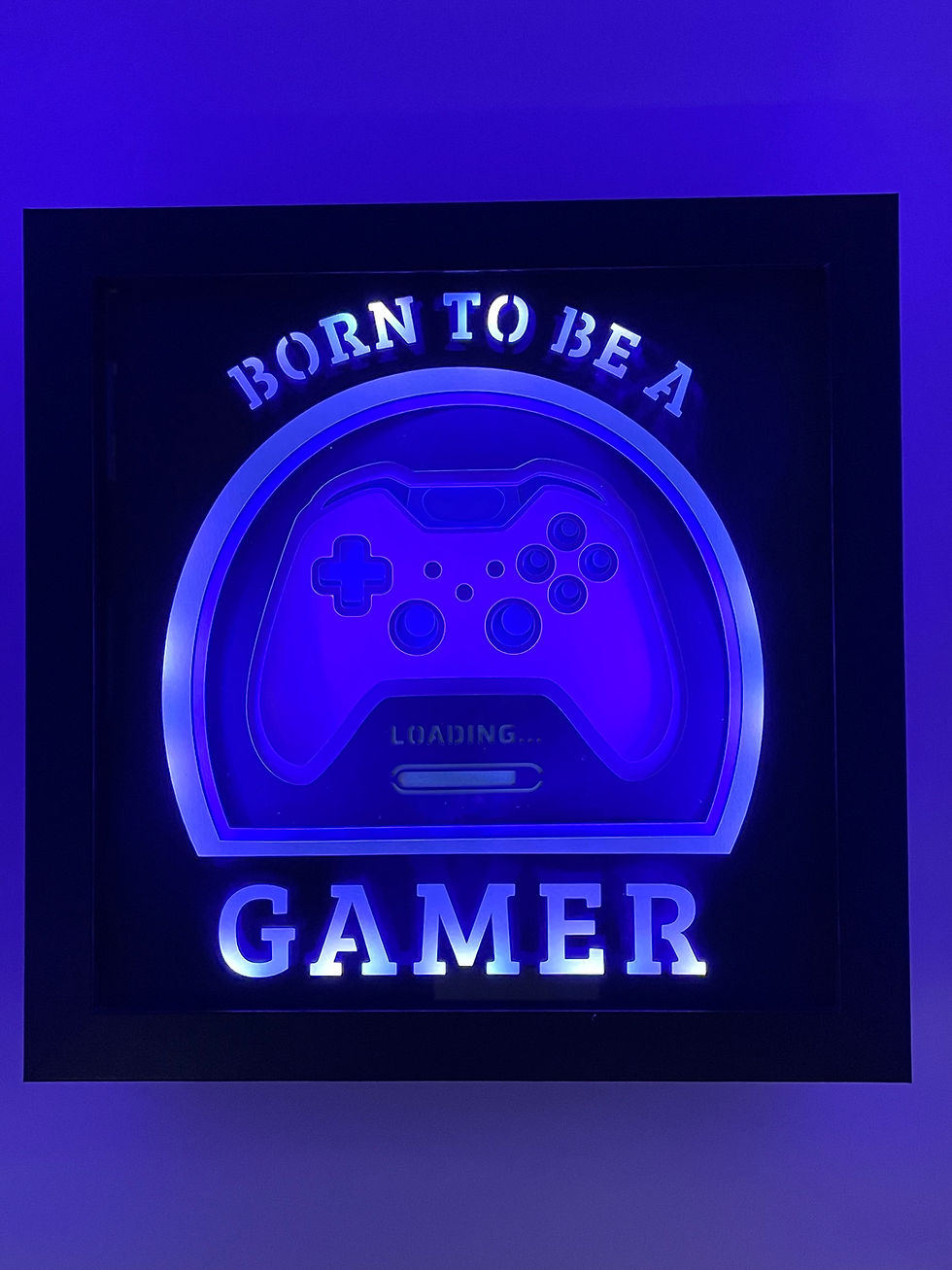 Thumbnail: Gamer Multicolor Lighted Shadowbox
