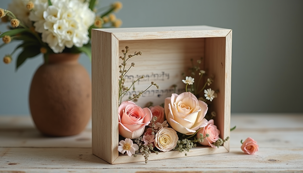 Celebrate Mother's Day with Unique Shadowboxes From Our Website and Golden Age Vintage Marketplace