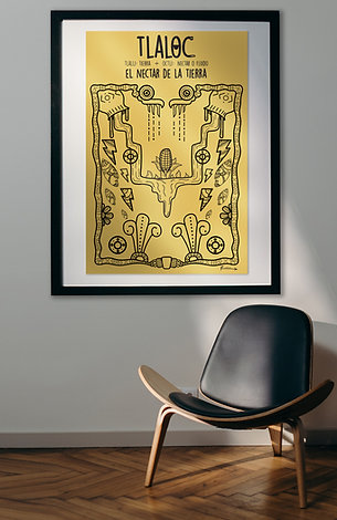 Poster Tlaloc