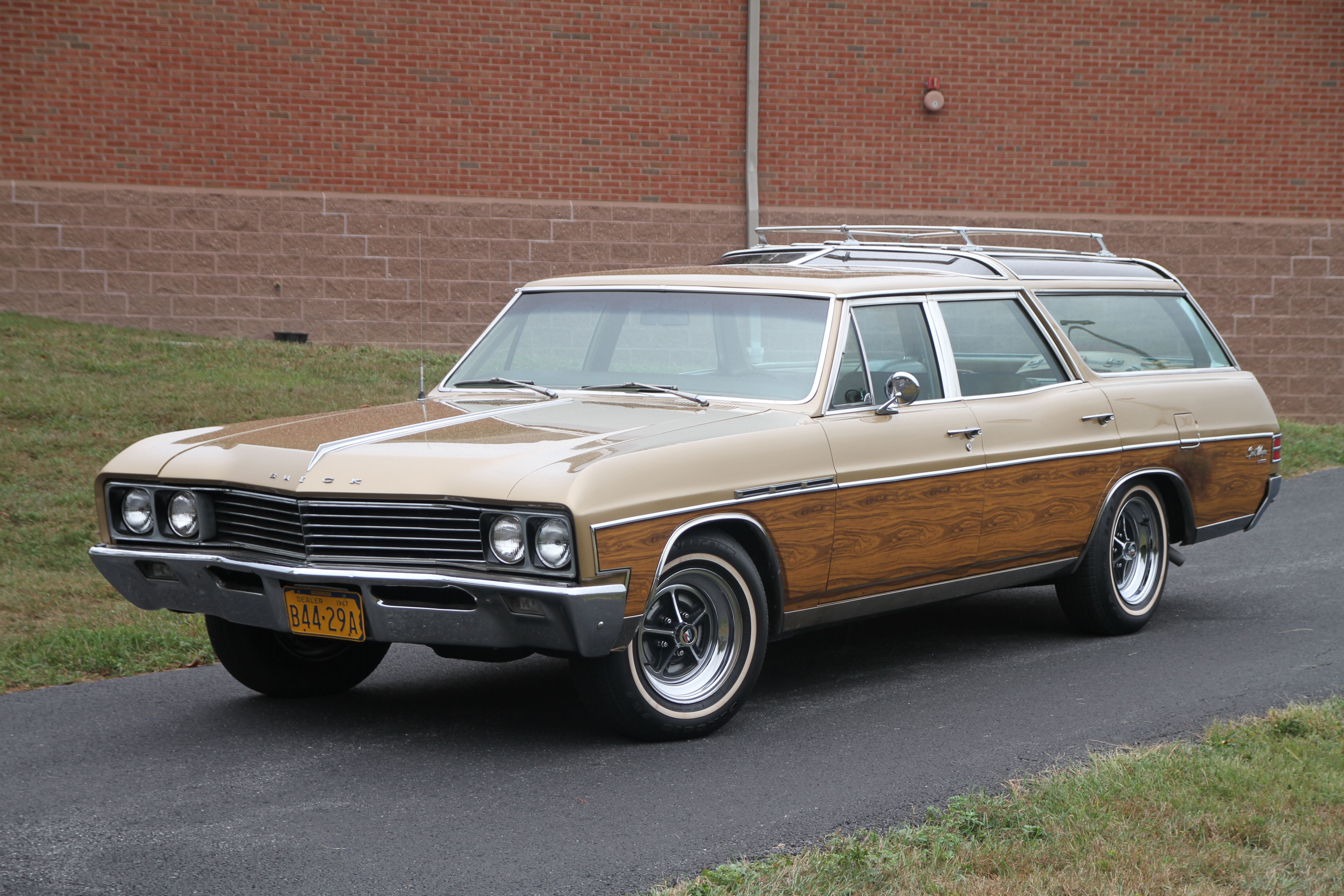 1967 Buick Skyroof Sportwagon printed on 12X16 canvas