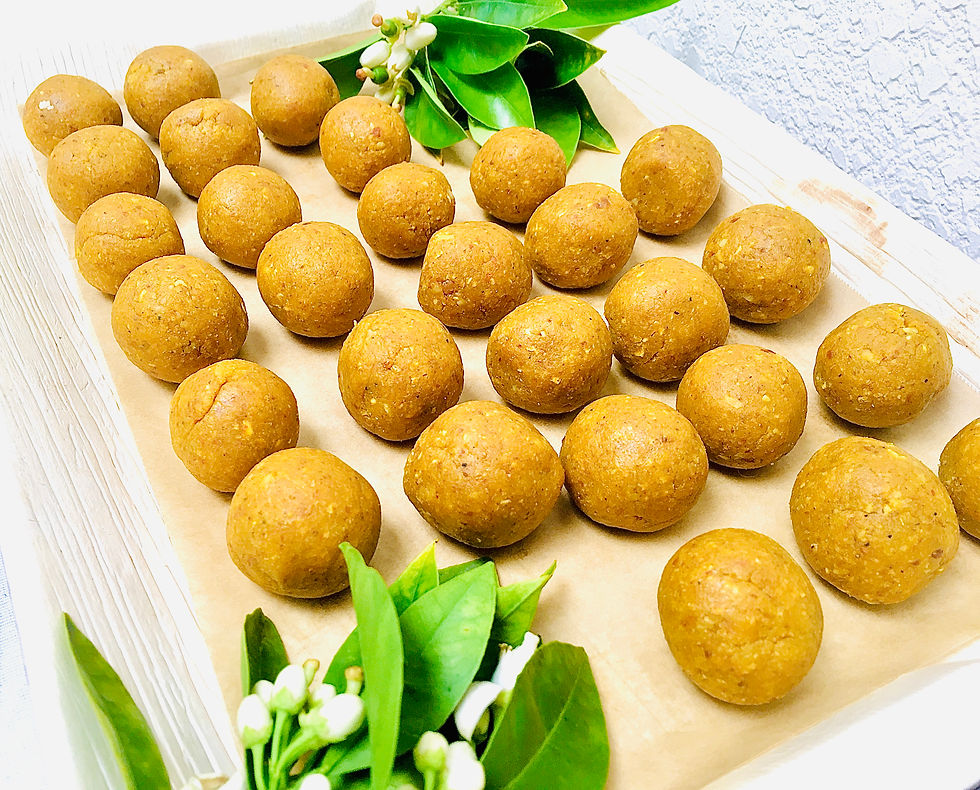 Lemon Ginger Balls