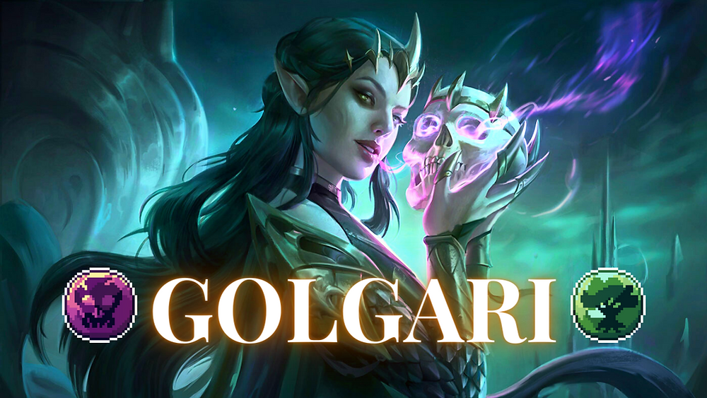Golgari Color Pie Study - Definitive Duality